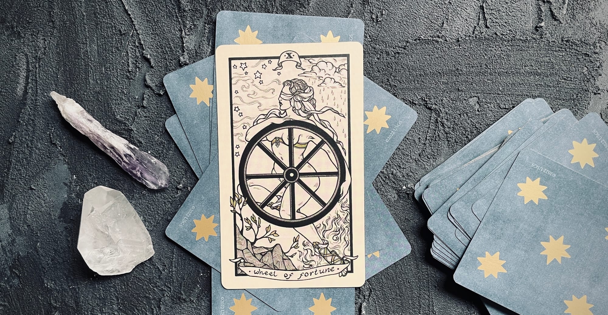 wheel of fortune from the fyodor pavlov tarot