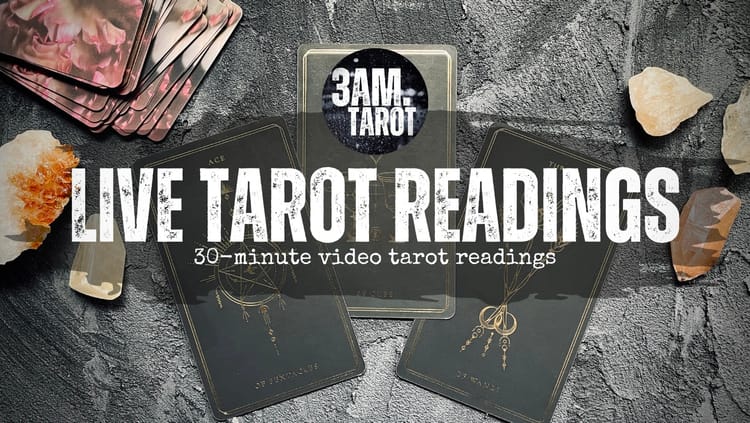 3am.tarot live tarot readings: 30-minute video tarot readings
