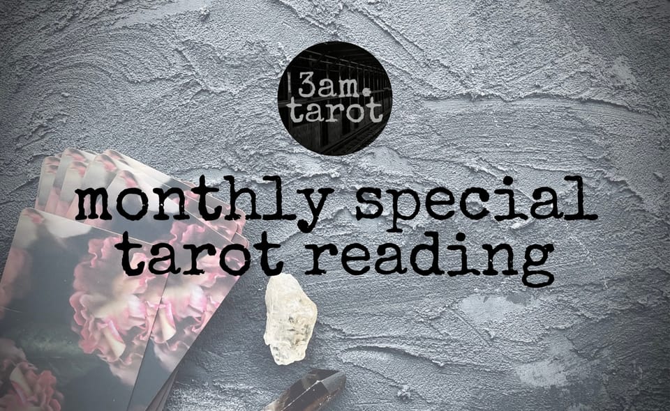 january special reading: finding calm in dark times