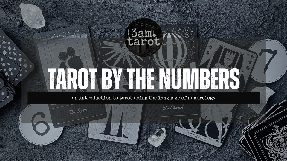 tarot by the numbers: FREE library presentation tomorrow!